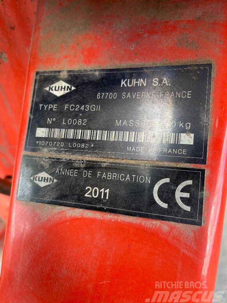 Kuhn FC 243 G II Pļaujmašīnas ar kondicionieri