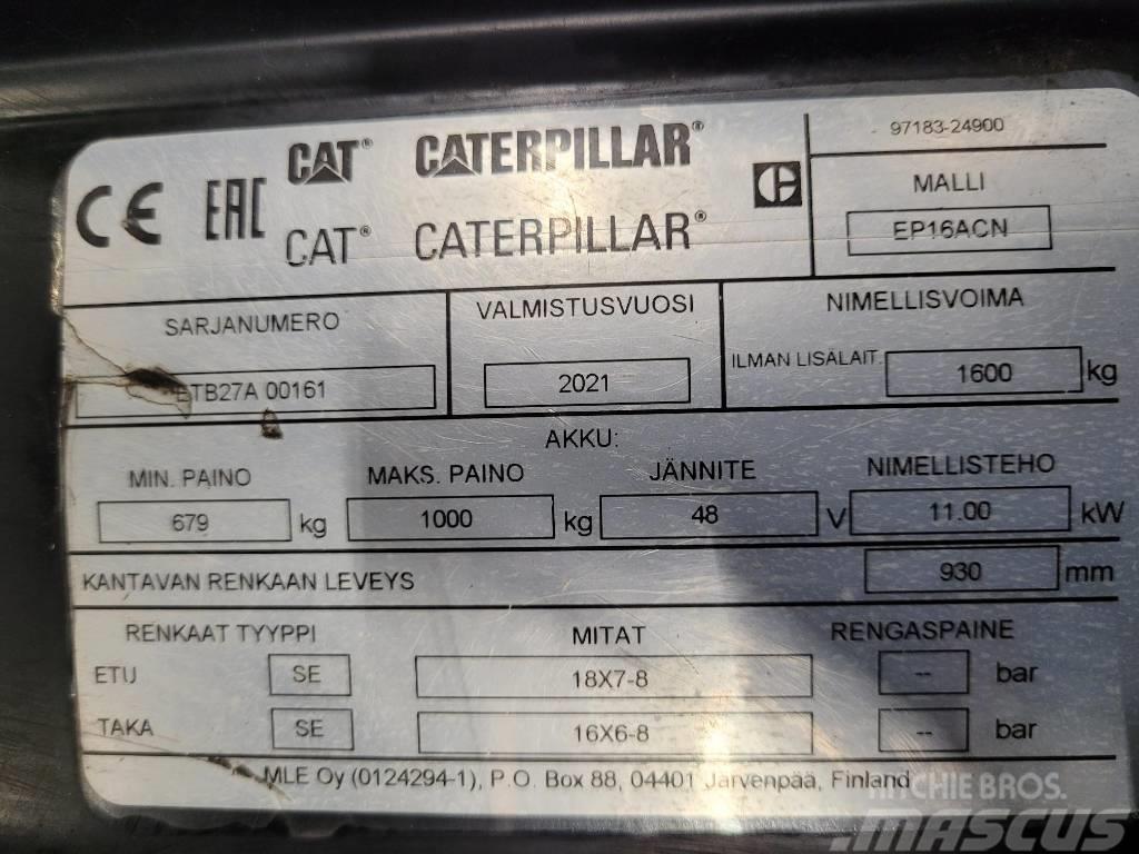 CAT EP16 ACN Elektriskie iekrāvēji