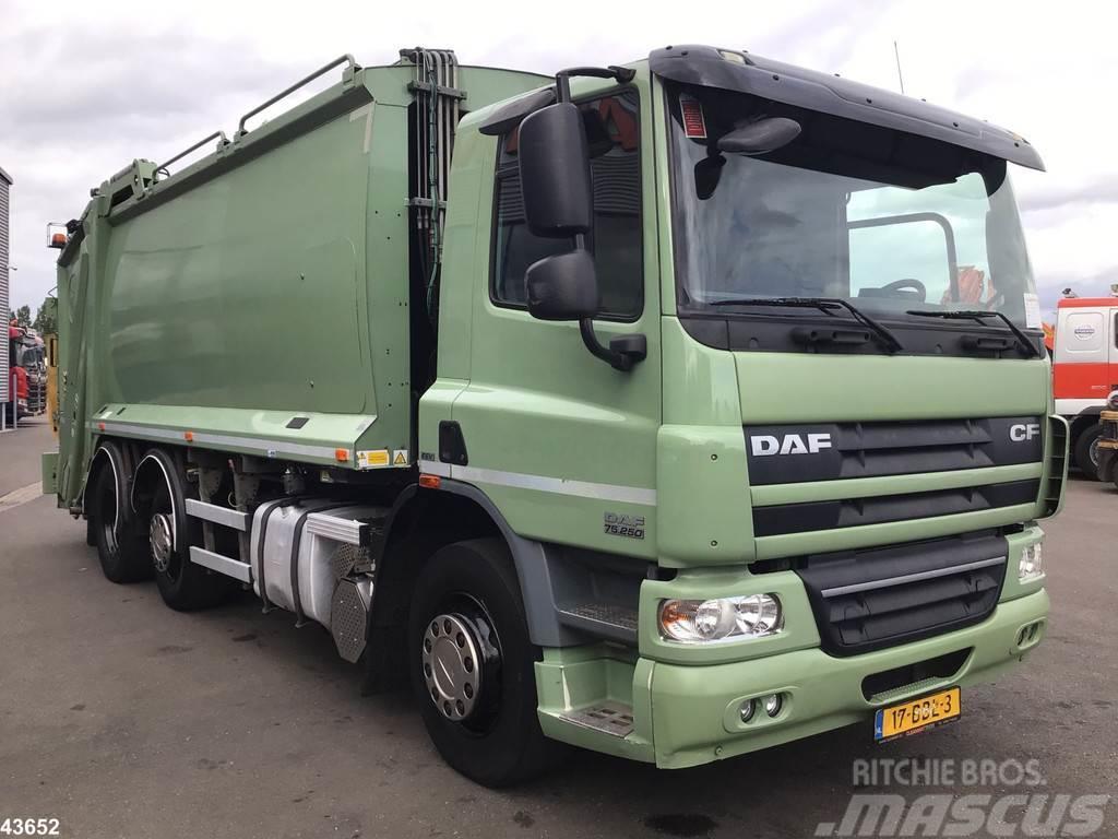 DAF FAG 75 CF 250 Olympus 21m³ Atkritumu izvešanas transports