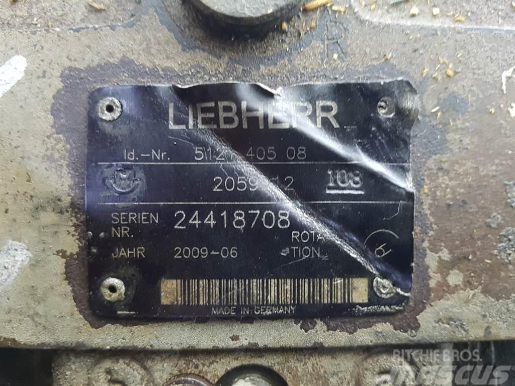Liebherr 512140508-Rexroth R902059912-A4VG125-Drive pump Hidraulika
