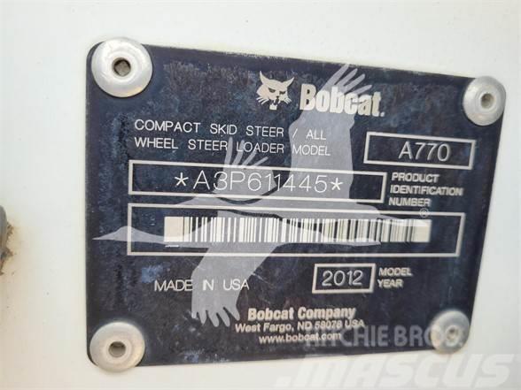 Bobcat A770 Lietoti riteņu kompaktiekrāvēji