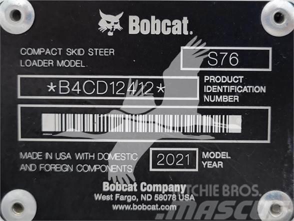 Bobcat S76 Lietoti riteņu kompaktiekrāvēji