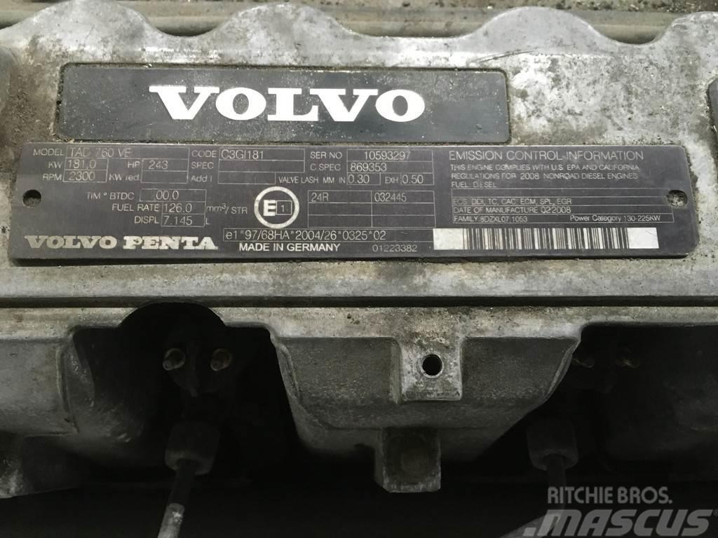 Volvo TAD760VE FOR PARTS Dzinēji