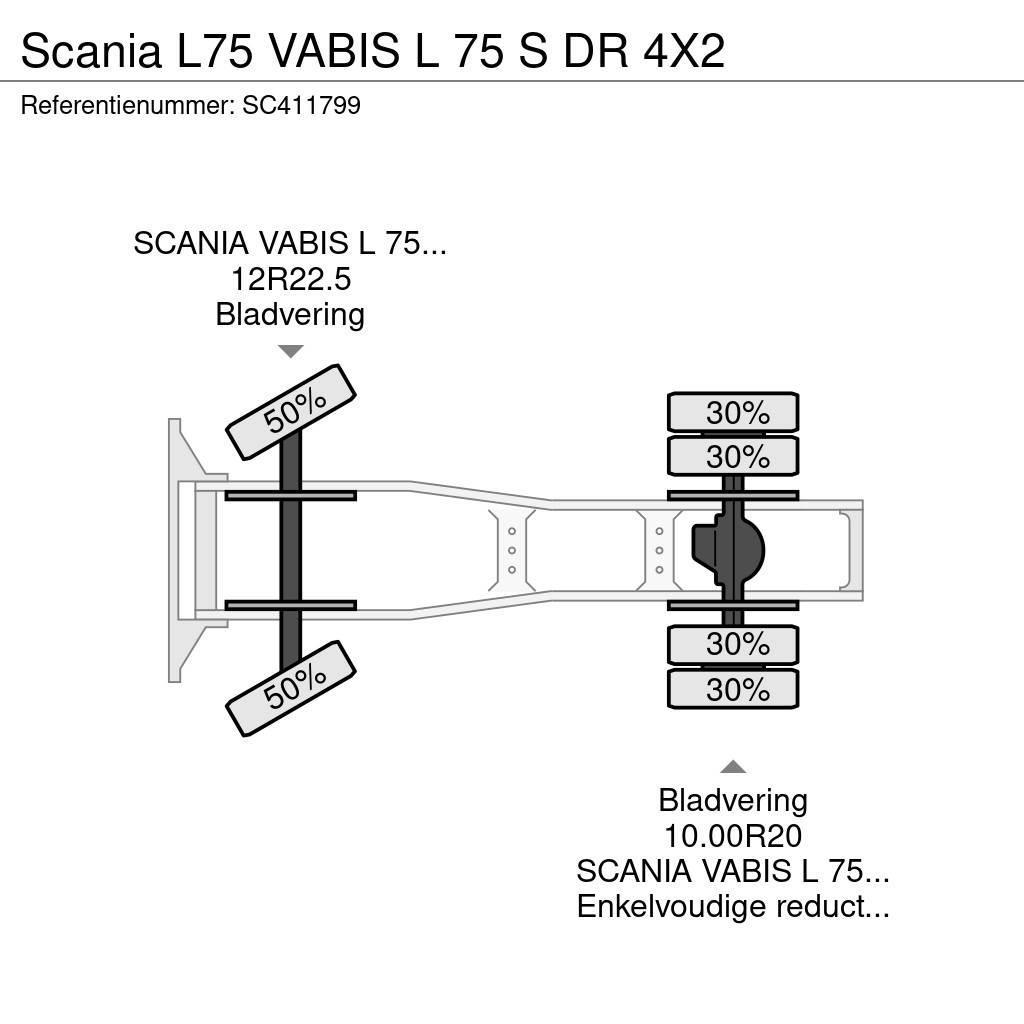 Scania L75 VABIS L 75 S DR 4X2 Vilcēji