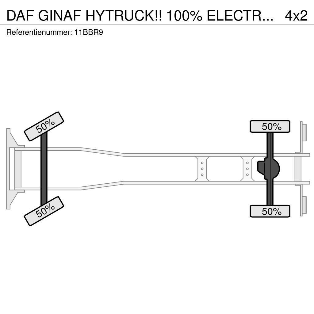 DAF GINAF HYTRUCK!! 100% ELECTRIC!! ZERO EMISSION!!!68 Furgons