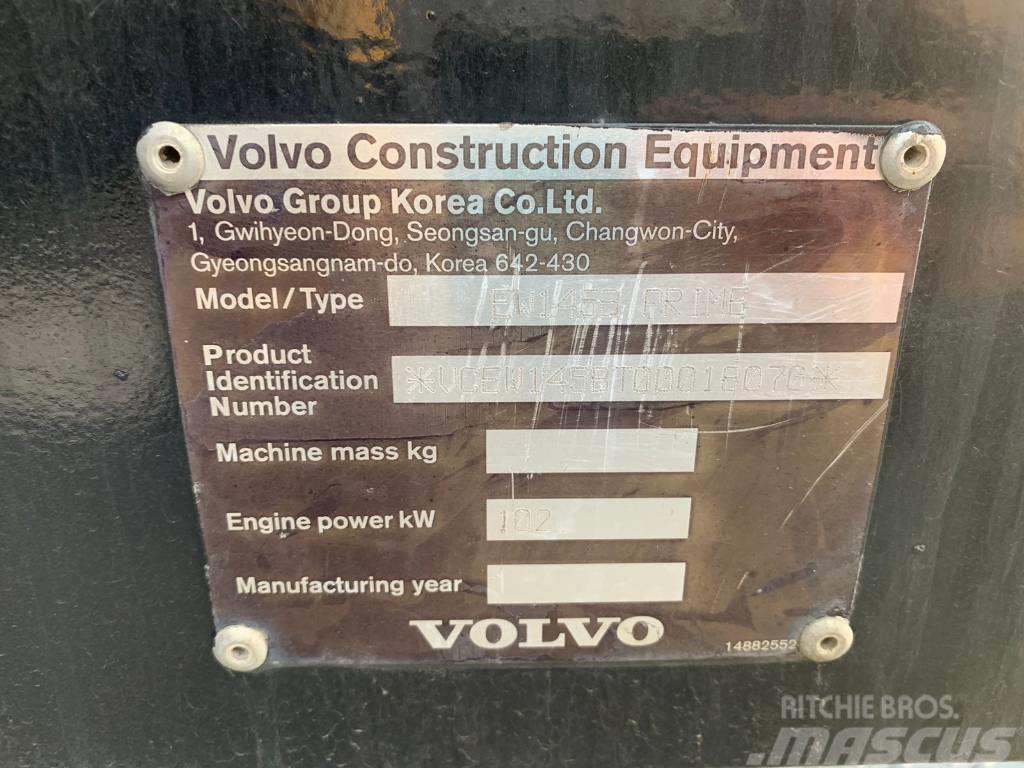 Volvo EW145B PRIME Ekskavatori uz riteņiem