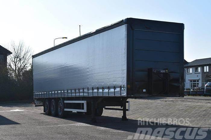  Nordic S340 3 AXLE CURTAINSIDER SLIDING ROOF , NEW Tents puspiekabes