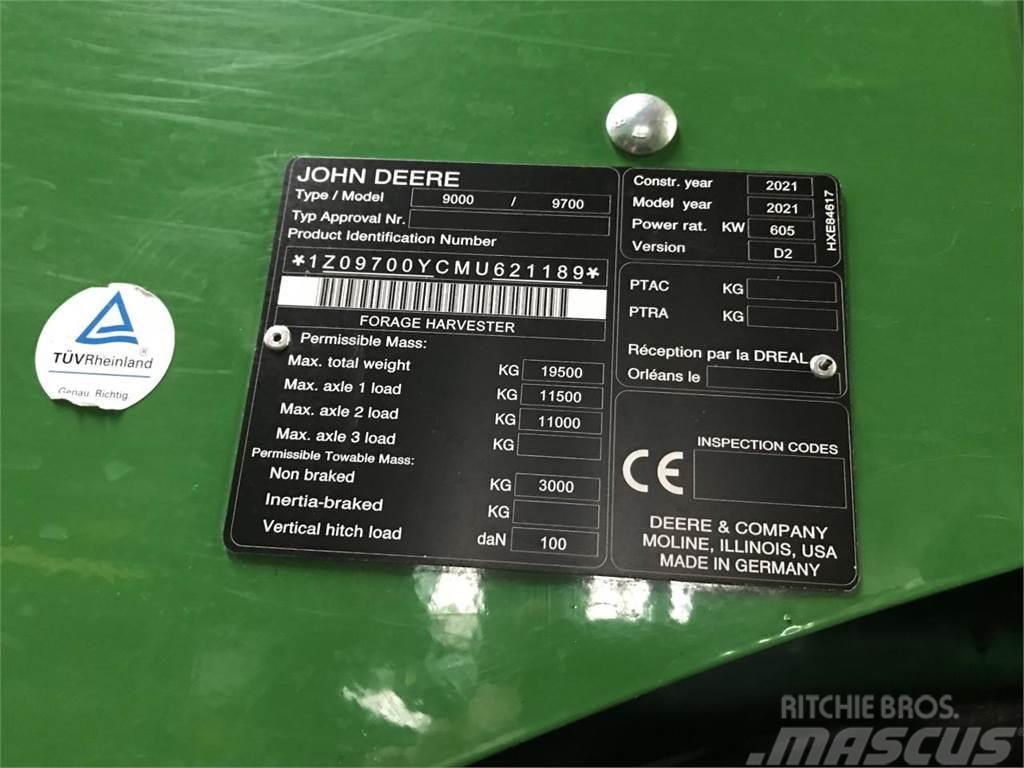 John Deere 9700i Lopbarības novācēji