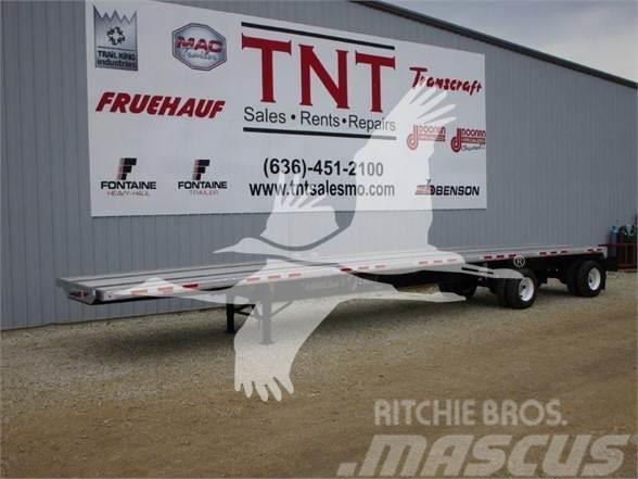 Wabash (FORMERLY TRANSCRAFT) [QTY:75] 48' COMBO FLATBED Tents treileri