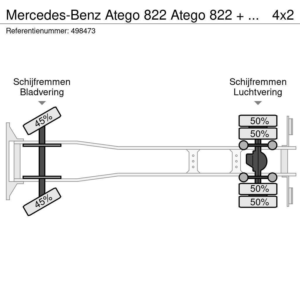 Mercedes-Benz Atego 822 Atego 822 + Euro 5 + Dhollandia lift Furgons