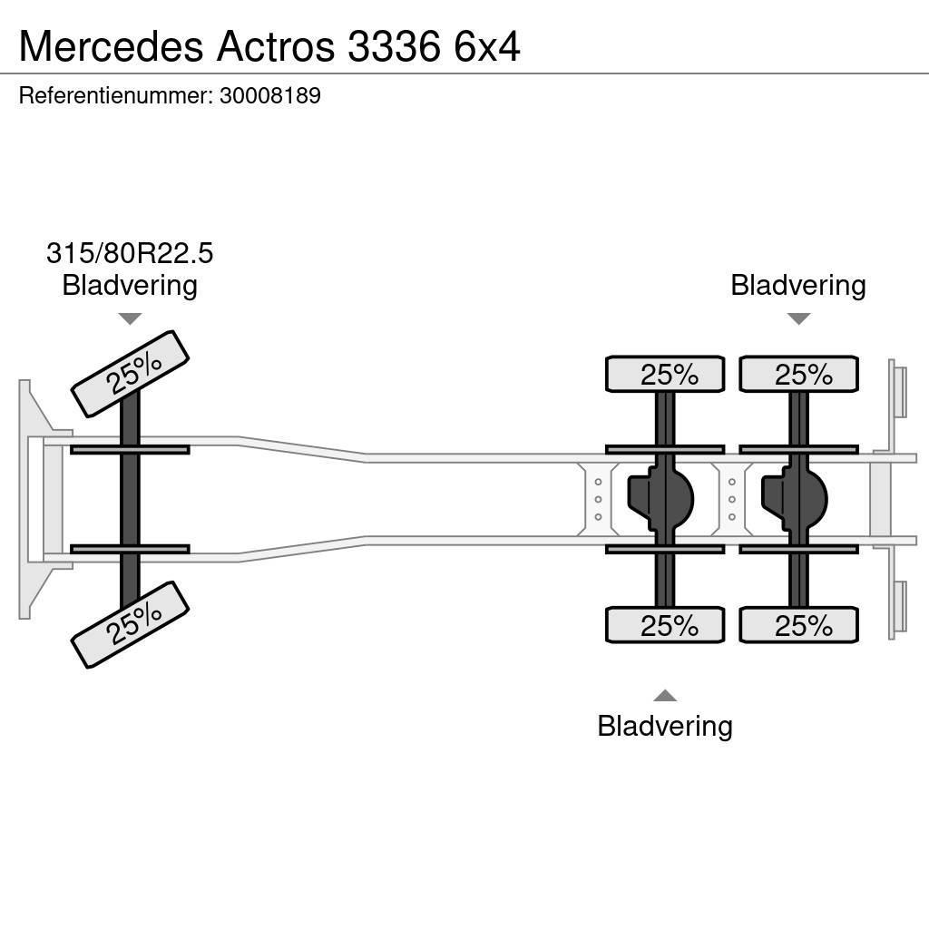 Mercedes-Benz Actros 3336 6x4 Pašizgāzējs