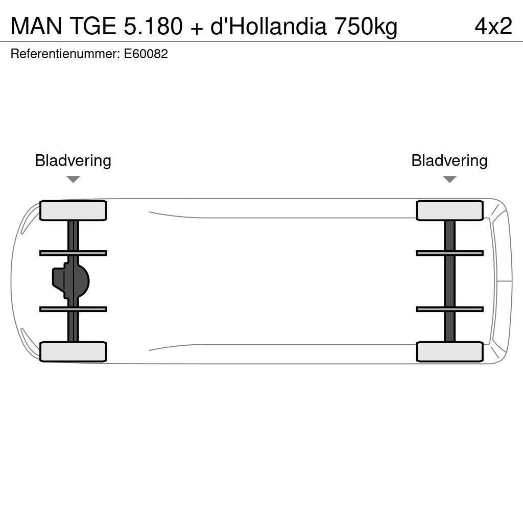 MAN TGE 5.180 + d'Hollandia 750kg Citi