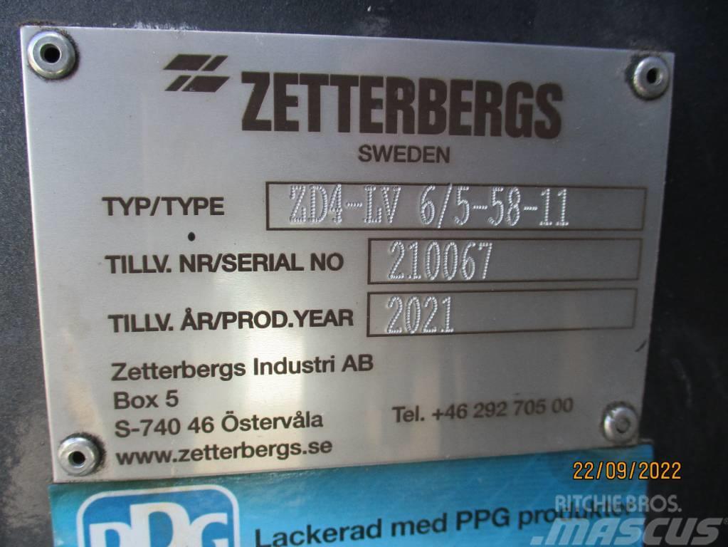  Zetterbergs Dumpersflak  Hardox ZD4-LV 6/5-58-11 Nomontējams pacēlājs