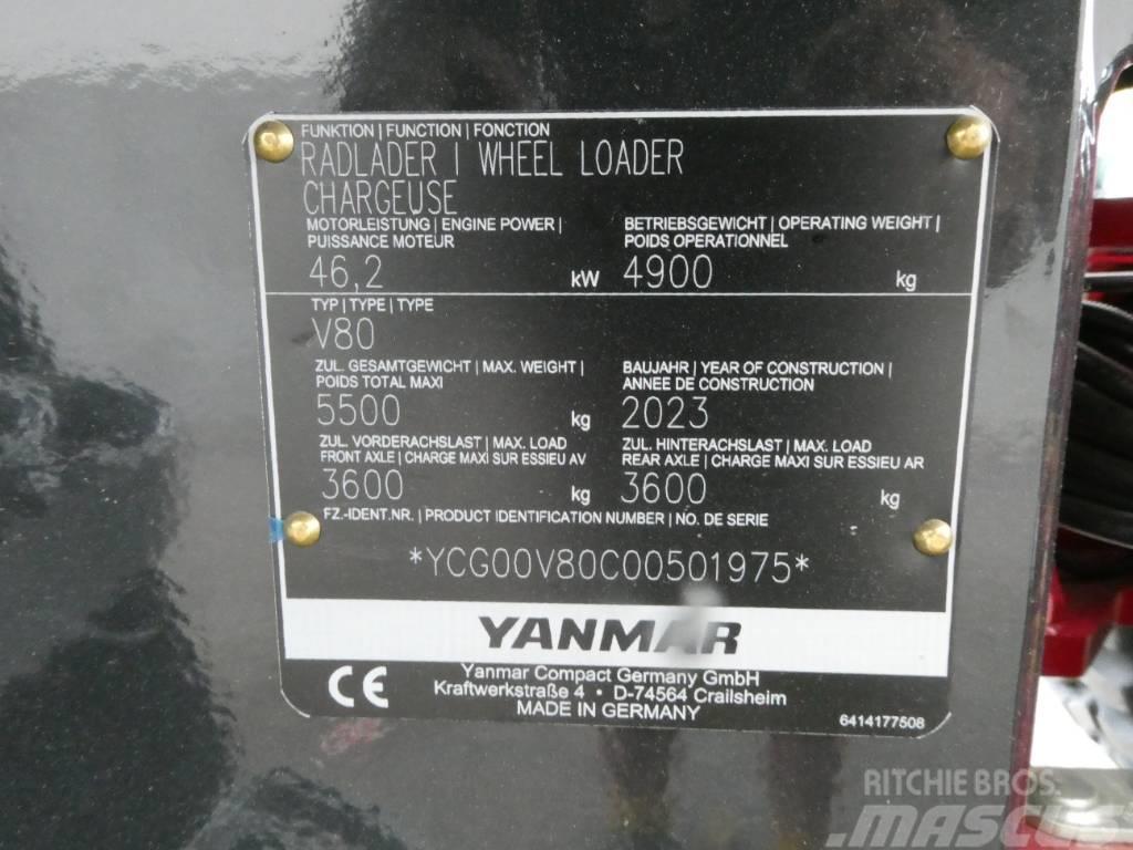 Yanmar V80 Iekrāvēji uz riteņiem