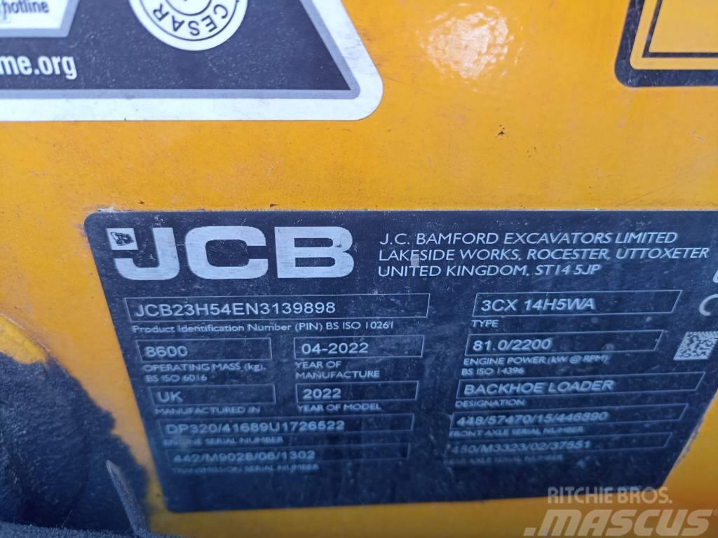 JCB 3CX  14 H5WA Ekskavatori-iekrāvēji