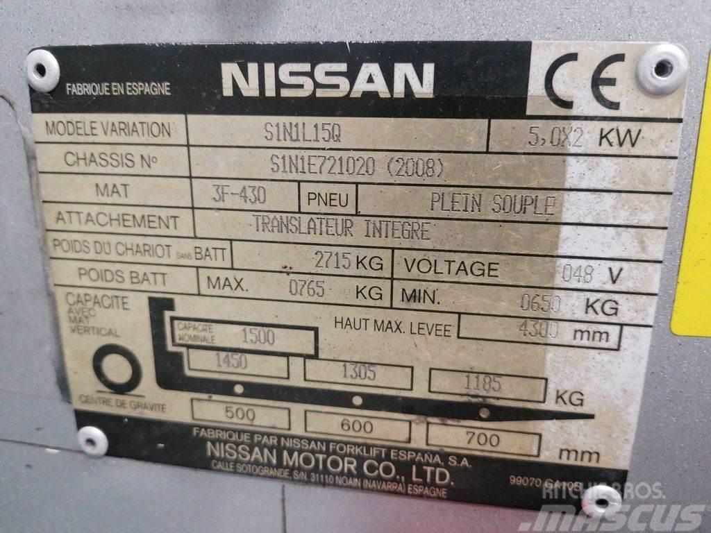 Nissan S1N1L15Q Elektriskie iekrāvēji