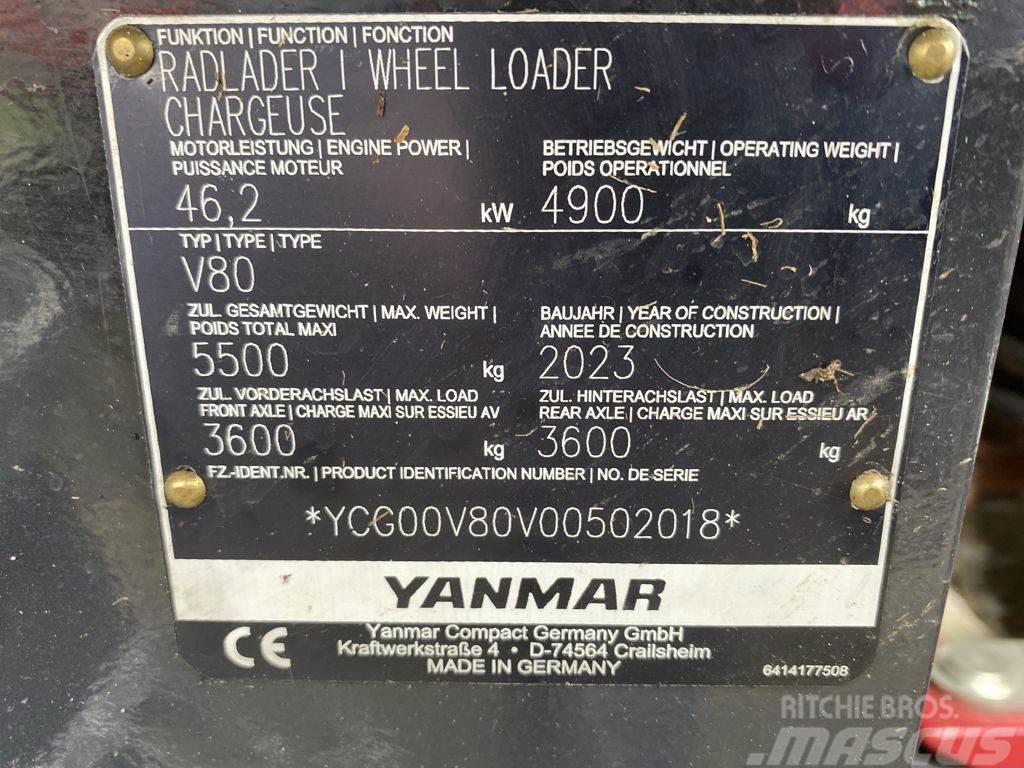 Yanmar V80-5 Iekrāvēji uz riteņiem