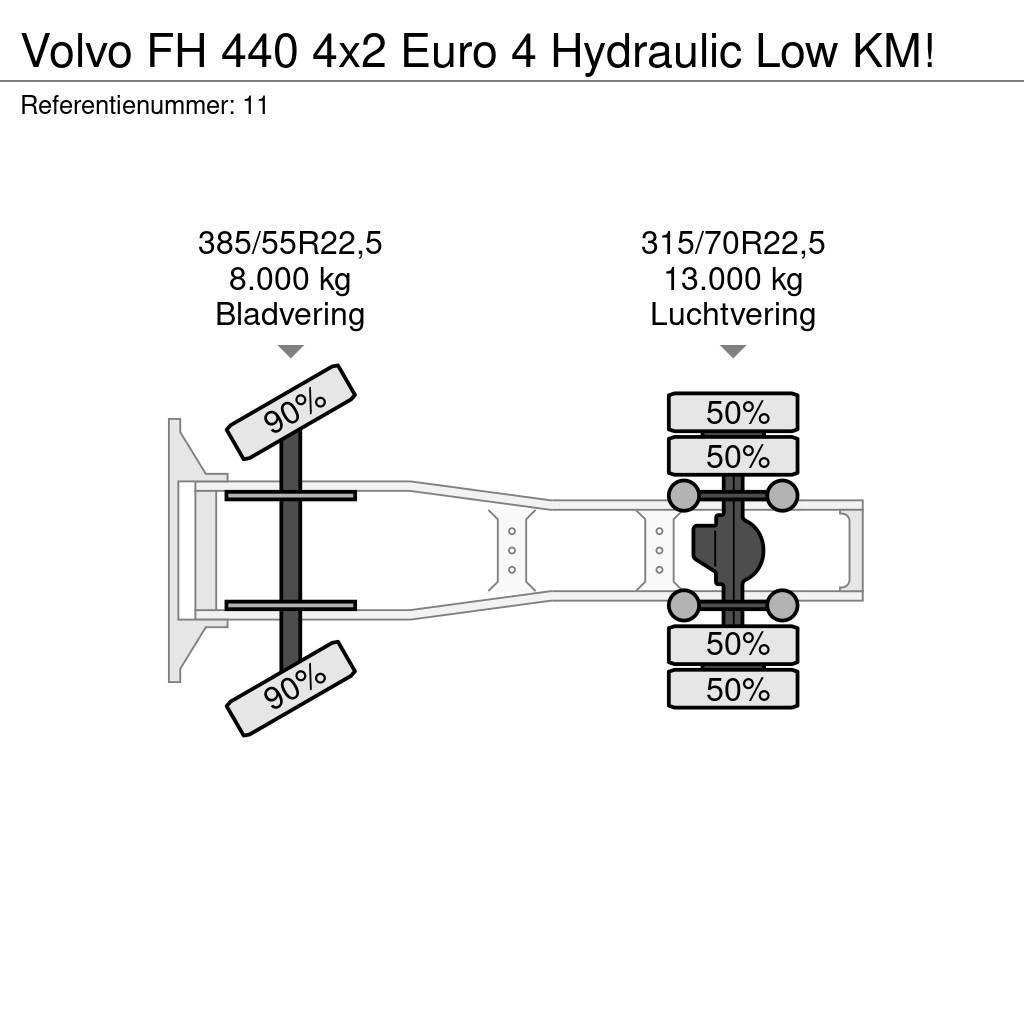 Volvo FH 440 4x2 Euro 4 Hydraulic Low KM! Vilcēji