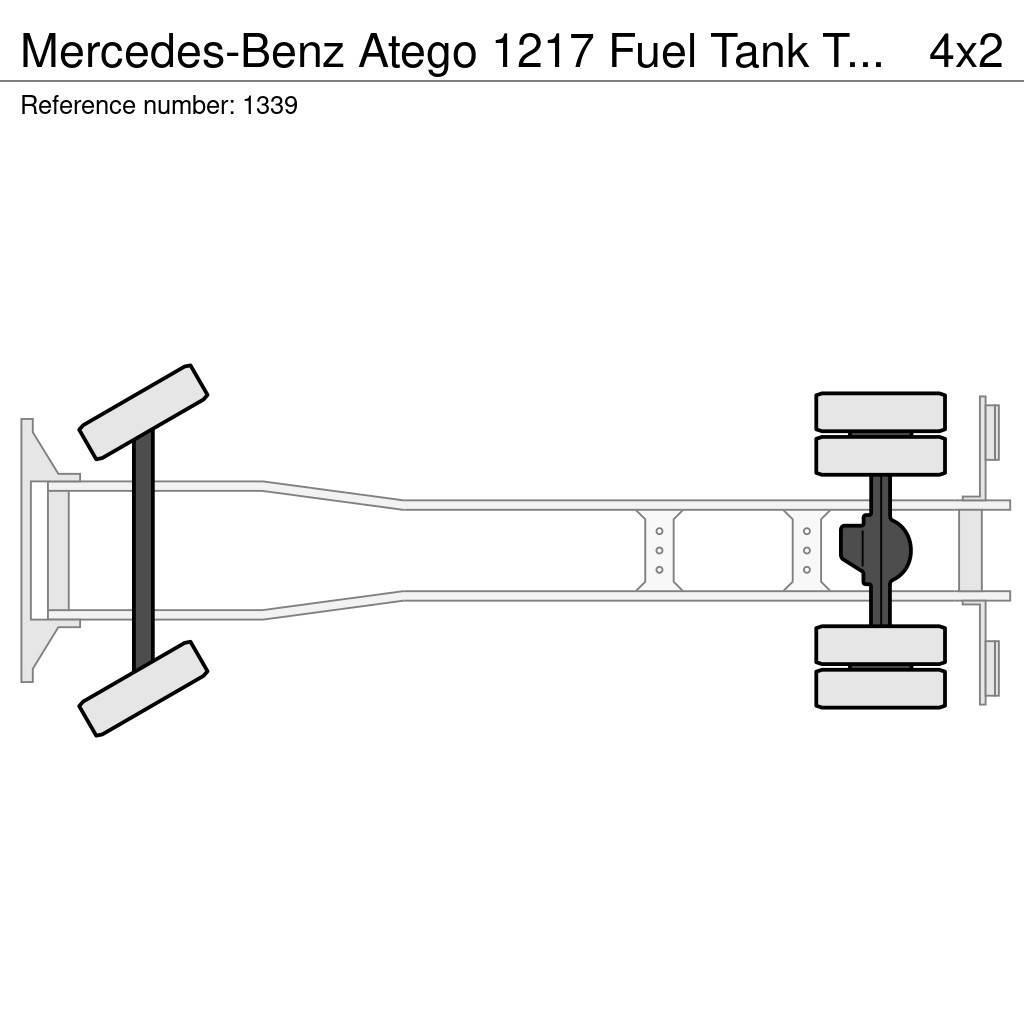Mercedes-Benz Atego 1217 Fuel Tank Truck 9.000 Liters Manuel Gea Autocisterna