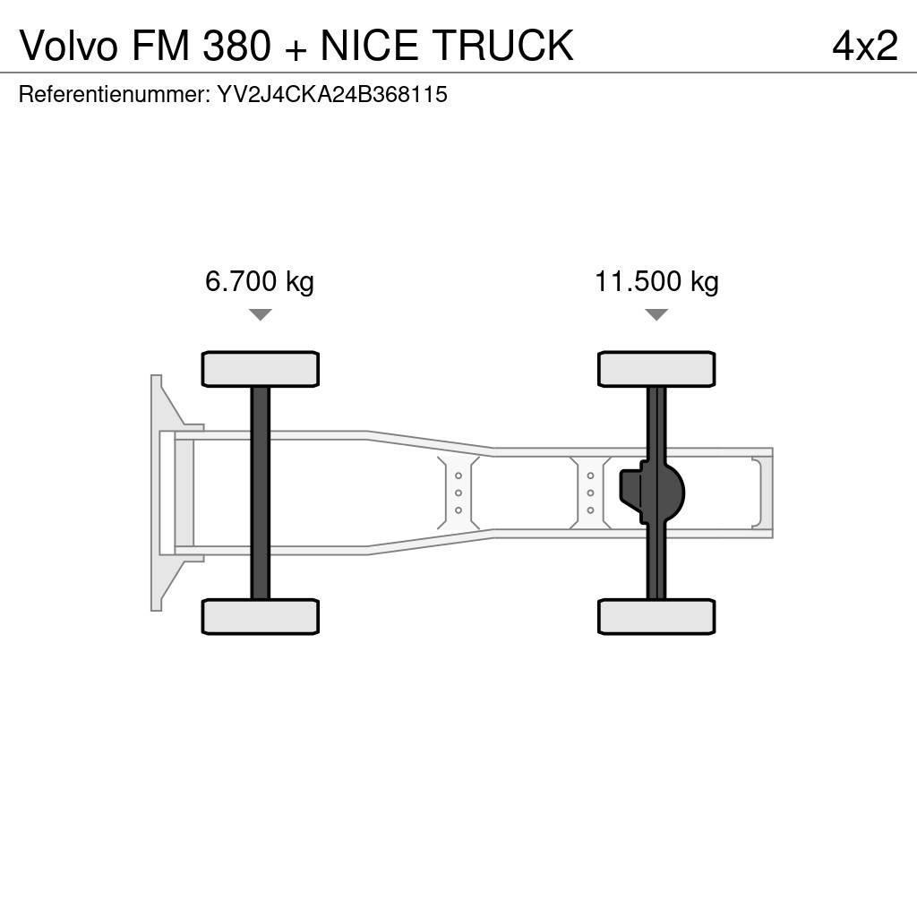 Volvo FM 380 + NICE TRUCK Vilcēji