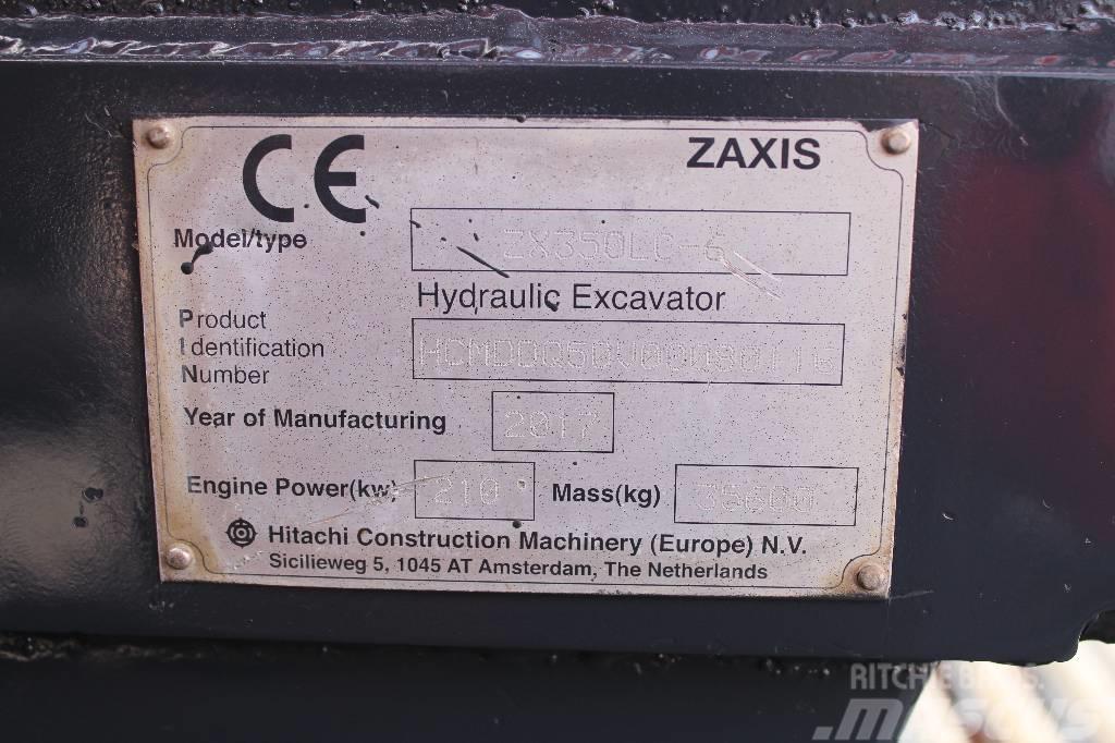 Hitachi ZX 350 LC-6 / Liitin NTP30, Rasvari Kāpurķēžu ekskavatori