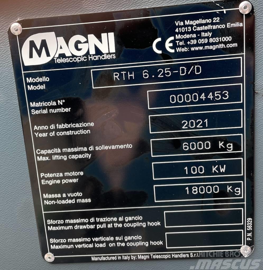Magni RTH 6.25 Rotating Telehandler, 25m/6to, Telestaple Teleskopiskie manipulatori