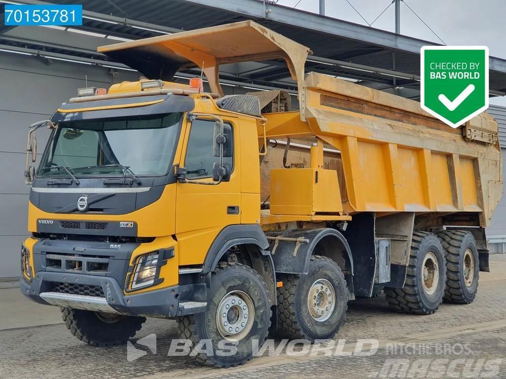 Volvo FMX 520 8X4 40 tonnes payload | 34m3 Pusher |Minin Pašizgāzējs