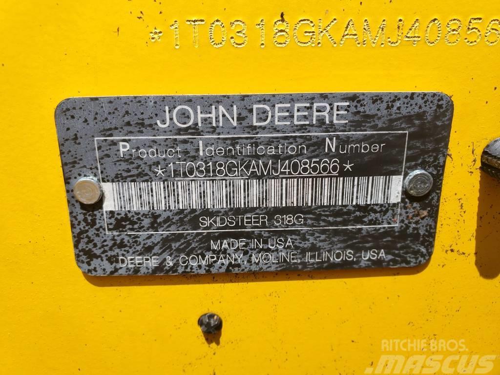 John Deere 318G Lietoti riteņu kompaktiekrāvēji