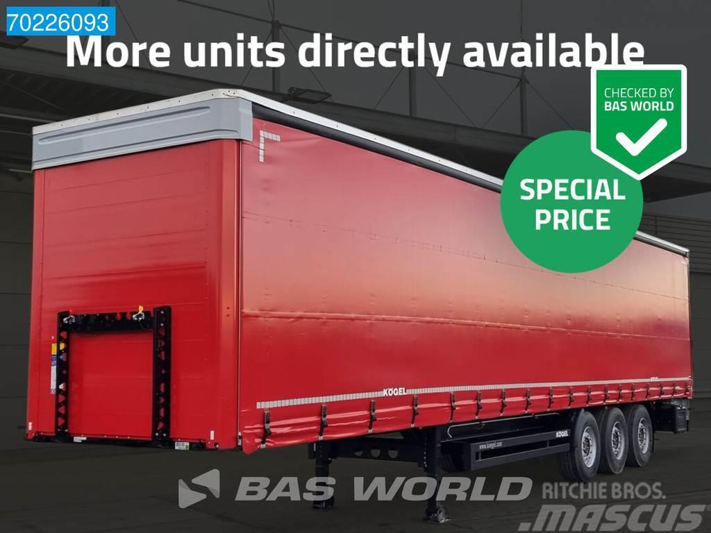 Kögel S24-1 3 axles More Units Available NEW BPW/SAF Lif Tents puspiekabes