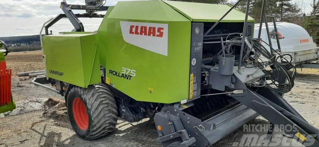 CLAAS Rollant 375 Uniwrap Rituļu preses