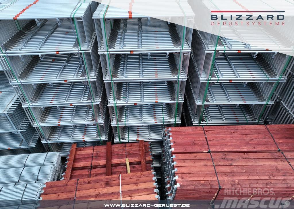 Blizzard S70 292,87 m² Alugerüst mit Holz-Gerüstbohlen Sastatņu aprīkojums