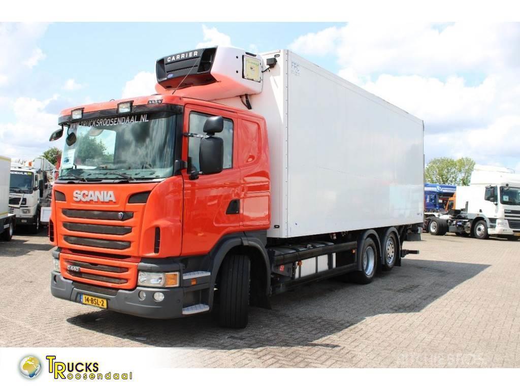 Scania G 440 + 6x2 + carrier + euro 5 + lift Kravas automašīnas - refrižeratori
