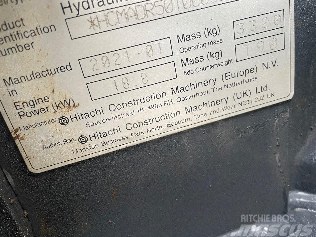 Hitachi ZX 33 U Mini ekskavatori < 7 t