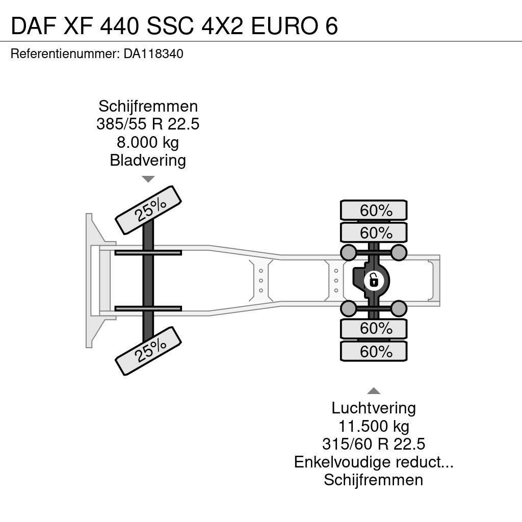 DAF XF 440 SSC 4X2 EURO 6 Vilcēji