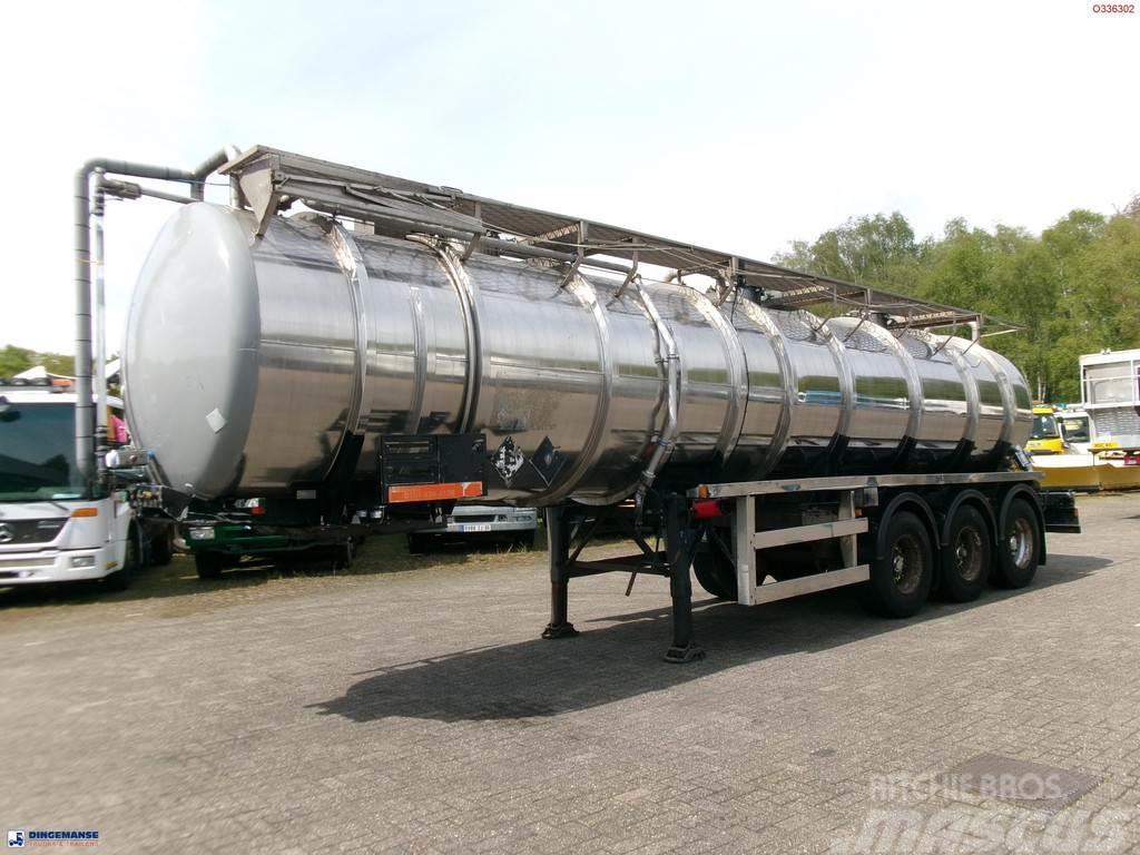  Clayton Chemical tank inox 30 m3 / 1 comp Autocisternas