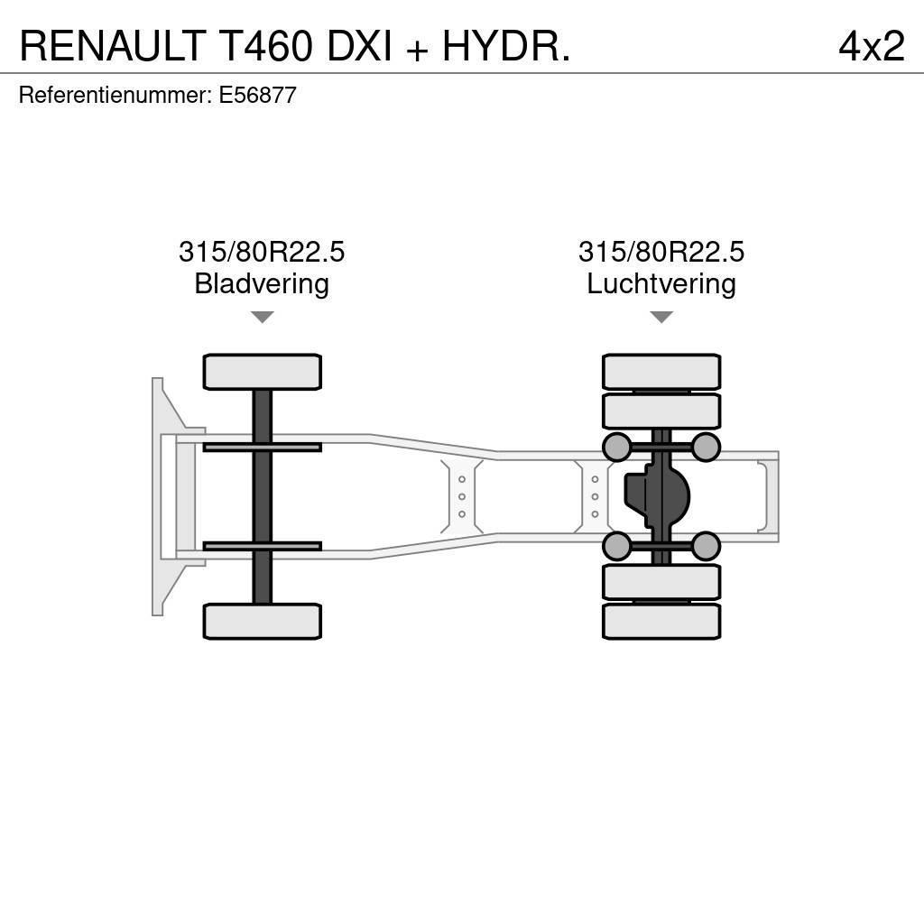 Renault T460 DXI + HYDR. Vilcēji