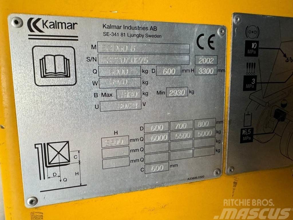 Kalmar ECD60-6 Elektriskie iekrāvēji
