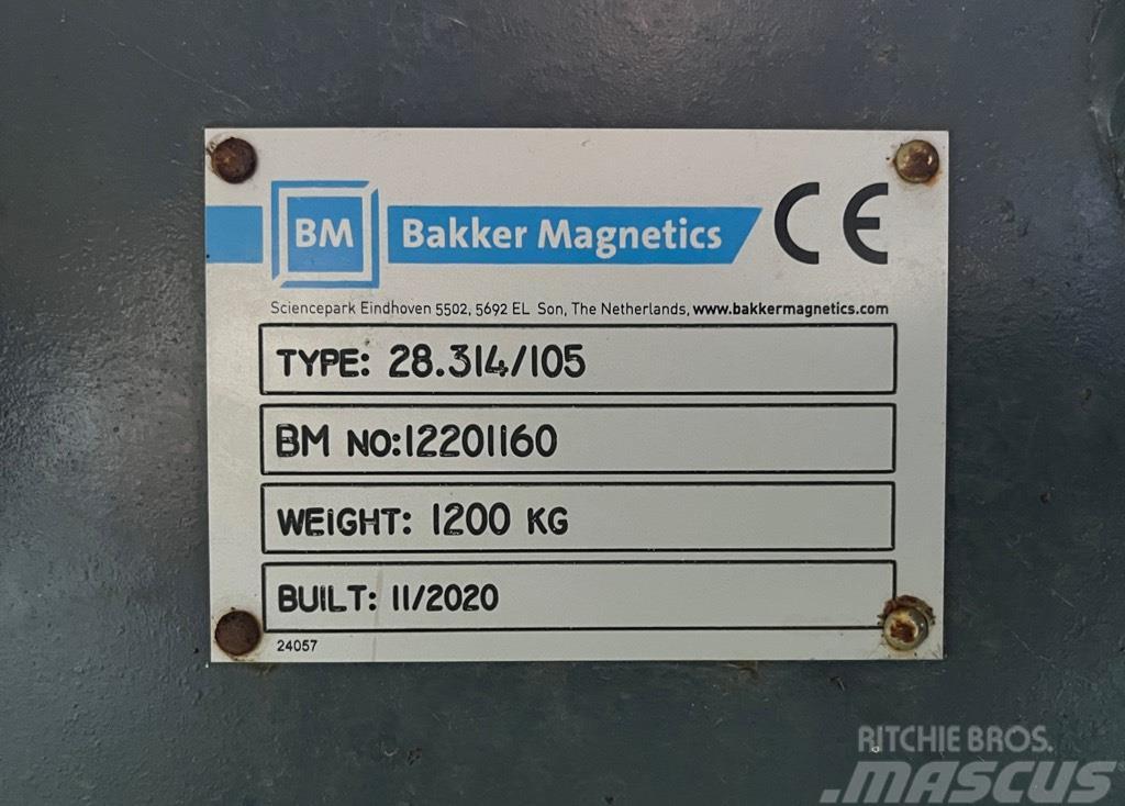 Bakker Magnetics 28.314/105 Šķirošanas aprīkojums