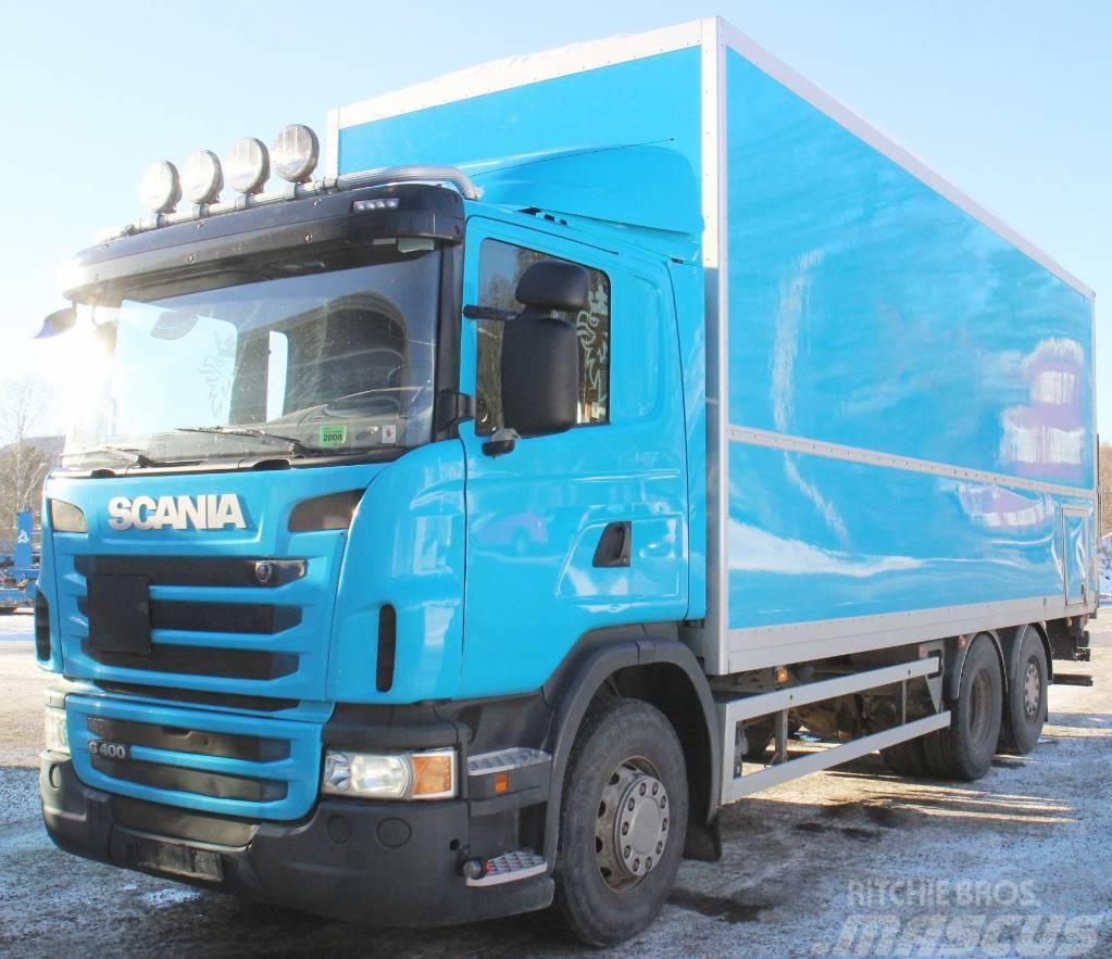 Scania G 400 6x2*4 skåpbil Furgons