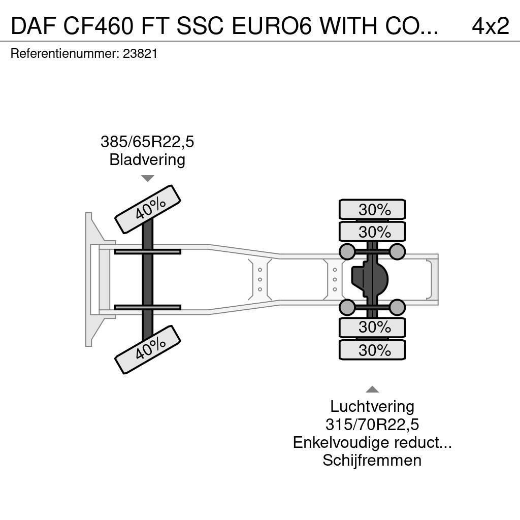DAF CF460 FT SSC EURO6 WITH COMPRESSOR Vilcēji