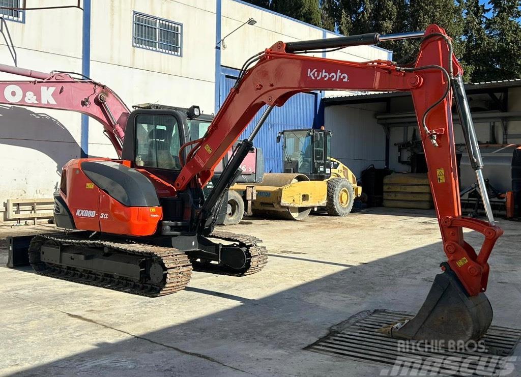 Kubota KX 80-4 Midi excavators  7t - 12t