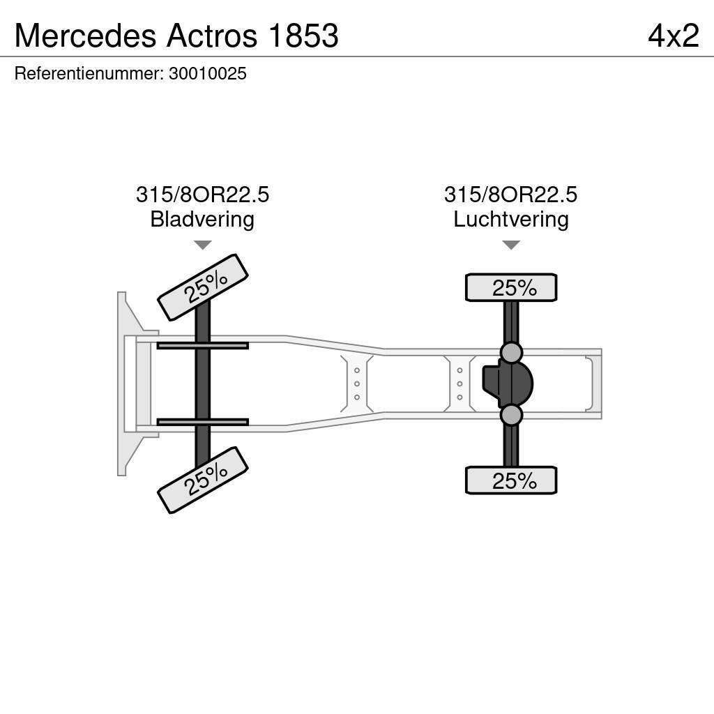 Mercedes-Benz Actros 1853 Vilcēji