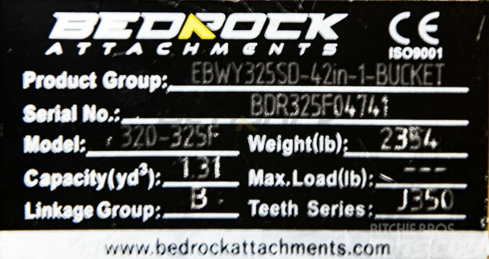 CAT 42" Severe Rock Bucket 20D/E,322B/C,323F,324D,325F Citi