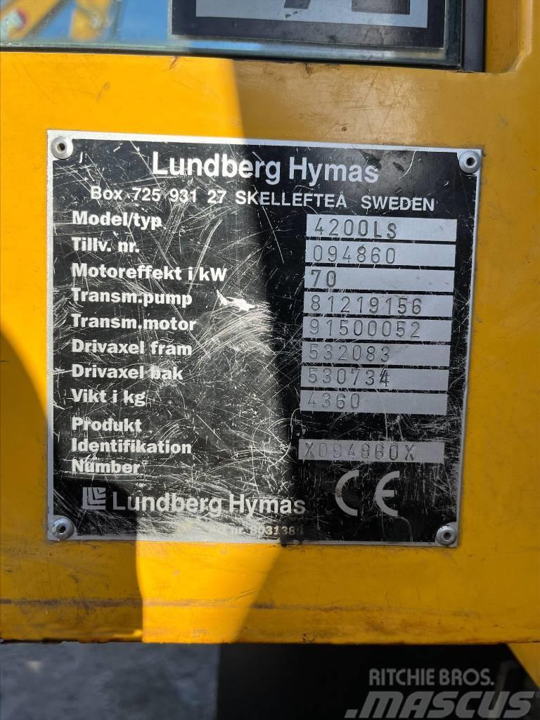 Lundberg 4200LS Iekrāvēji uz riteņiem