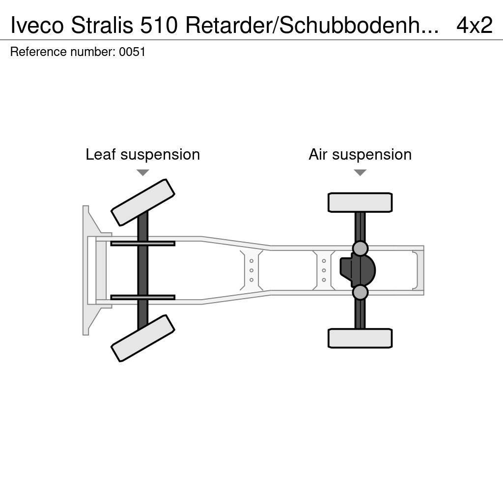 Iveco Stralis 510 Retarder/Schubbodenhydraulik/Standklim Vilcēji