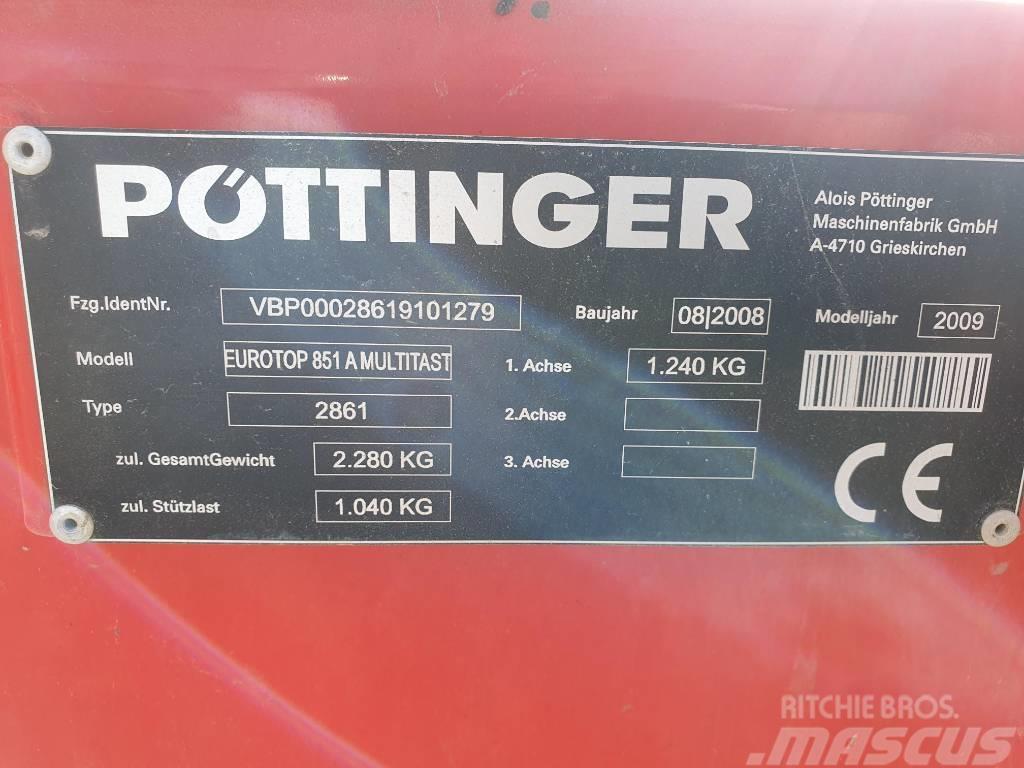 Pöttinger EuroTop 851 Multitas Vālotāji
