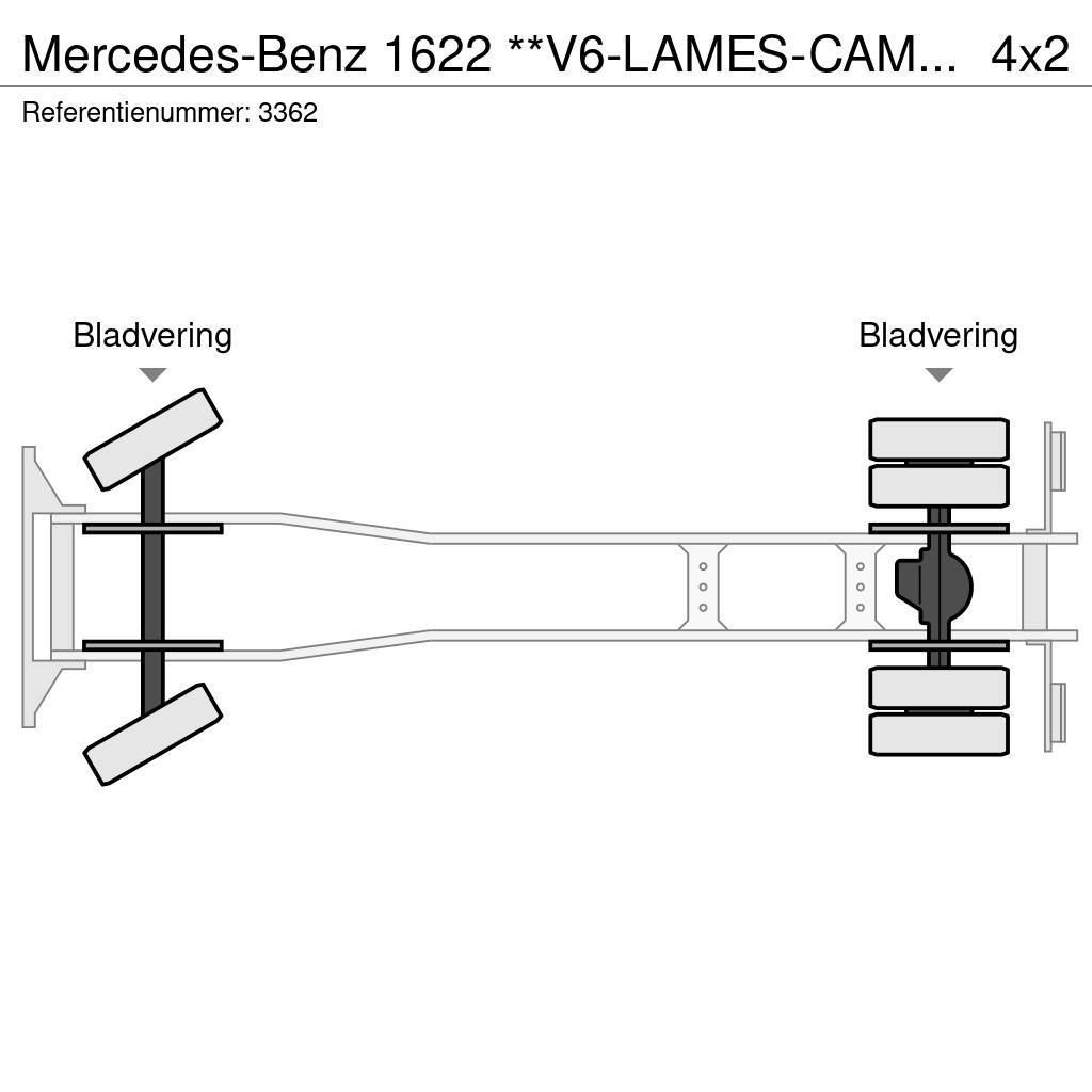 Mercedes-Benz 1622 **V6-LAMES-CAMION FRANCAIS** Šasija ar kabīni