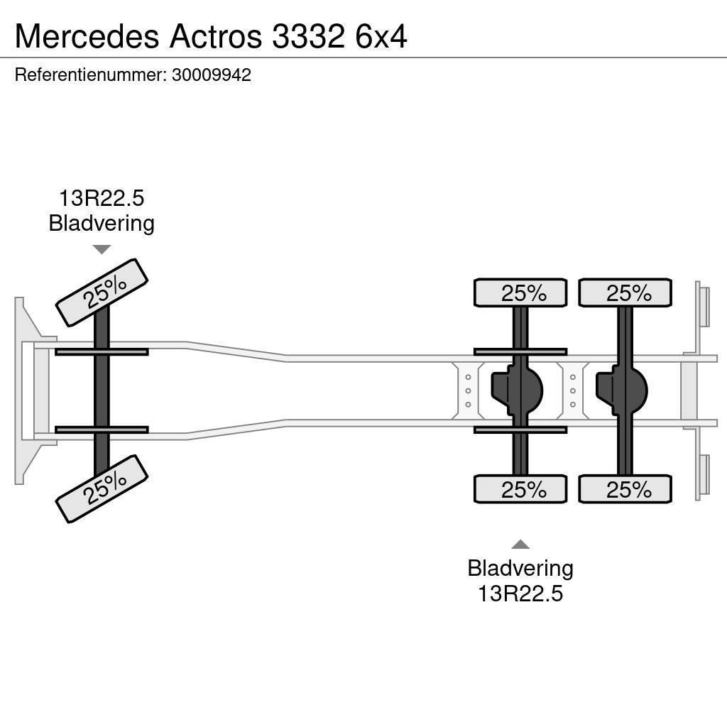 Mercedes-Benz Actros 3332 6x4 Pašizgāzējs