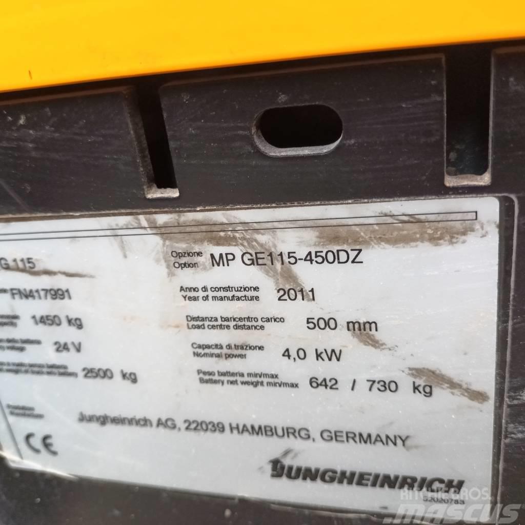 Jungheinrich EFG 115 Elektriskie iekrāvēji