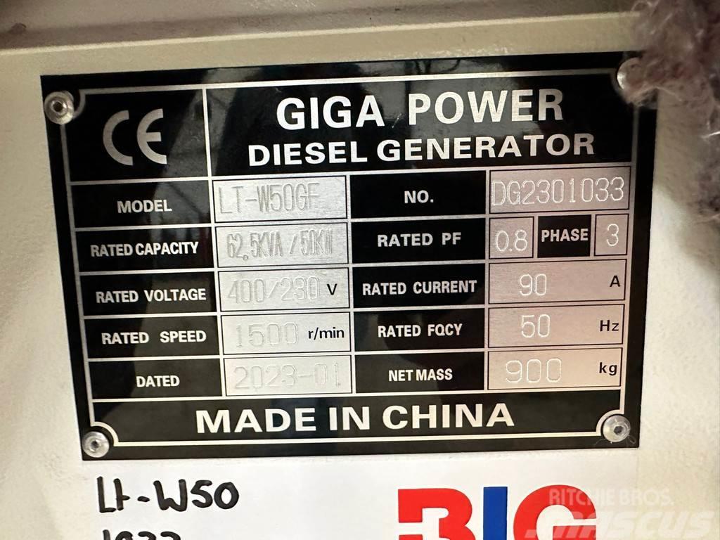  Giga power LT-W50-GF 62.5KVA silent set Citi ģeneratori